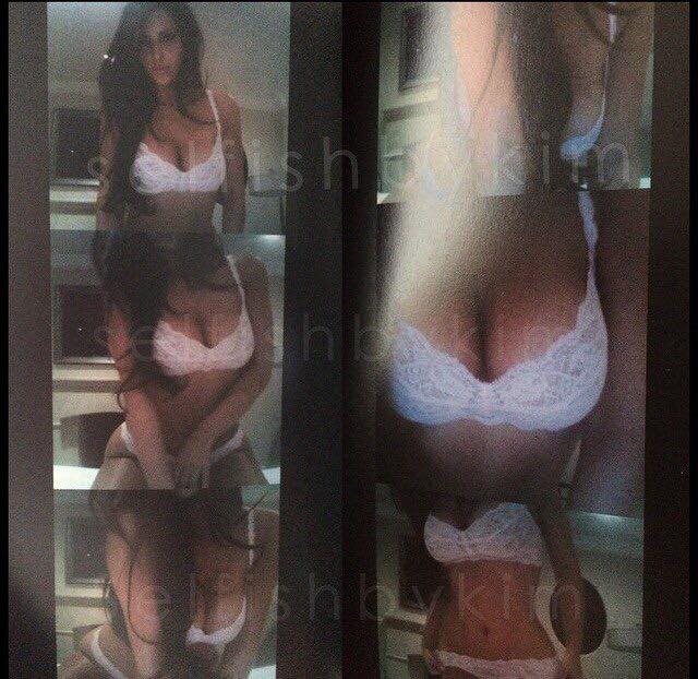 Kim Kardashian's Book Selfish Features Leaked Nude Selfies
